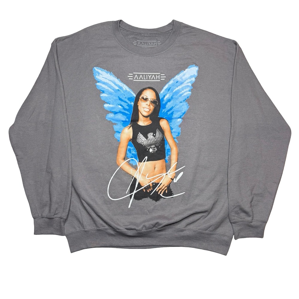 Aaliyah music‎ sweater